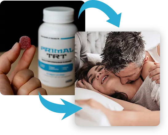 PrimalTRT™ Gummies Male Vitality Supplement